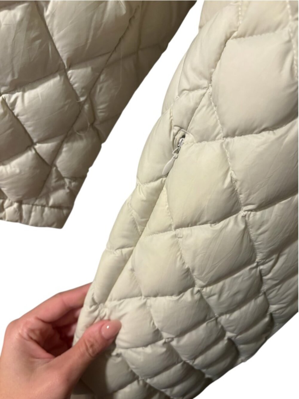 J.Jill Quilted Down Coat - Picture 6 of 9
